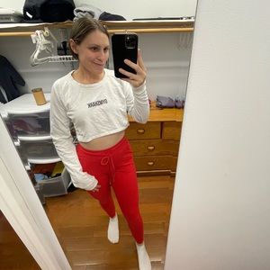 Gymshark crop top 🤍🤍🤍